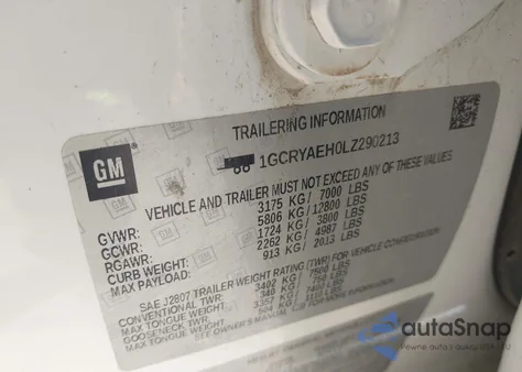 2020 Chevrolet Silverado 1500 4Wd Double Cab Standard Bed Wt from USA, damaged, VIN 1GCRYAEH0LZ290213